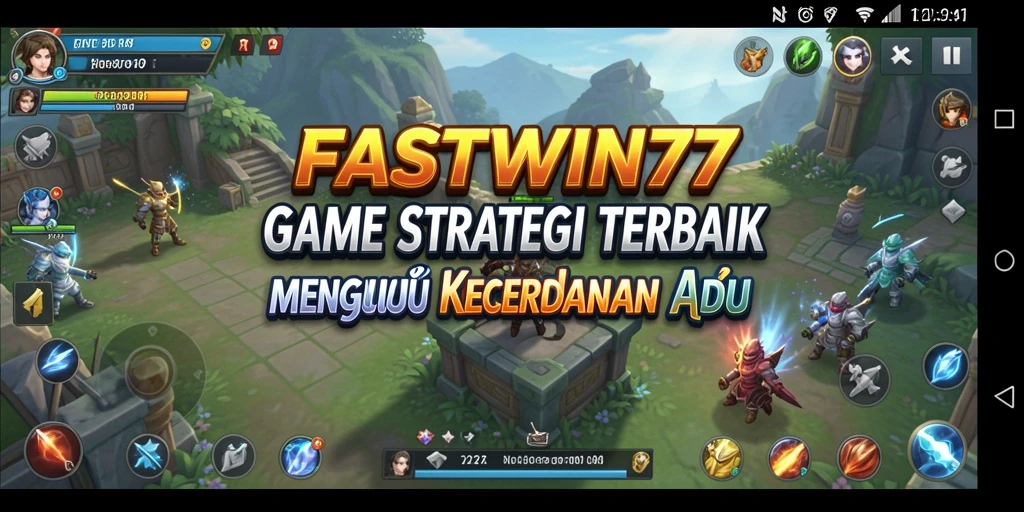 Tangkapan layar gameplay FASTWIN77 yang menampilkan aksi strategi mendebarkan.