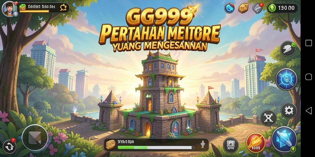 Tampilan menarik dari permainan Tower Defense yang mendebarkan.