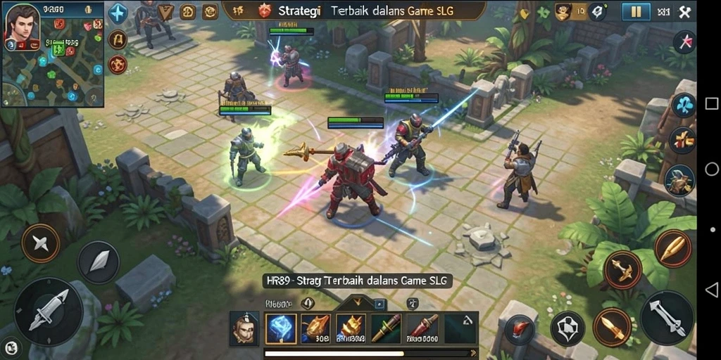 Tampilan gameplay HR89 yang menarik dengan strategi SLG yang mendebarkan.