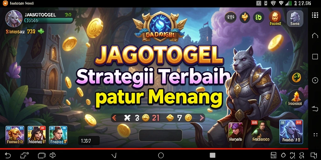 Tampilan gameplay menarik dari JAGOTOGEL dengan strategi mendebarkan.