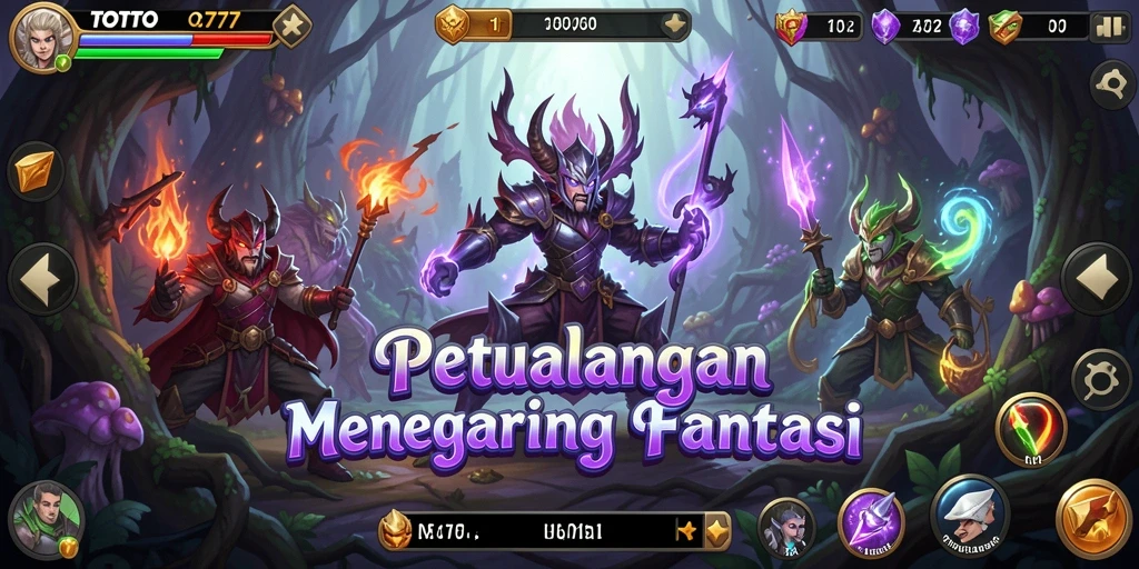 Tampilan gameplay menarik dari TOTO777 yang menegangkan.